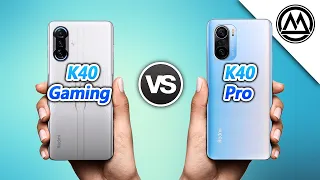 Xiaomi Redmi K40 Gaming vs Xiaomi Redmi K40 Pro