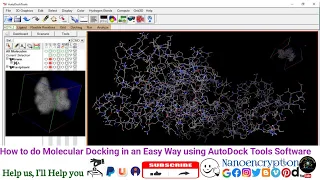How to do molecular docking using AutoDock tools software - Part I