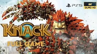 Knack | Full Game | No Commentary | *PS5 | 2K 60FPS