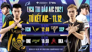 SAIGON PHANTOM GỤC NGÃ TRƯỚC V GAMING | TỨ KẾT AIC 2021 [11.12.2021]