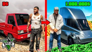 PASO de CAMIONERO POBRE a MILLONARIO en GTA 5!