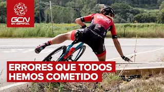 Errores que hasta el ciclista más experimentado ha cometido