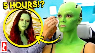 Marvel Actors Forced To Endure Prosthetic Makeup & Costumes