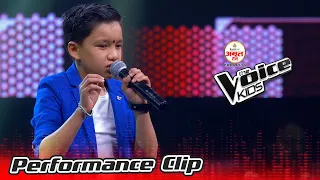 Suprim Malla Thakuri "Aage Aage Topaiko Gola" |The Voice Kids - 2021