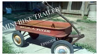 Radio Flyer Mini Bike Trailer | episode 1