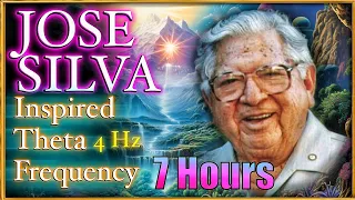 7 hour JOSE SILVA 4 Hz THETA FREQUENCY | 4 Hz Isochronic Tones | Subconscious Programming 💫⚡️