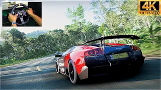 Forza Horizon 5 - Lambo Murcielago LP670-4 SV 🔥| Logitech G920 Gameplay 4K