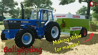 THIS is BallySpring Farm! - BallySpring Farm Ep 1 - Farming Simulator 22