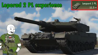 MY Leopard 2 PL experience