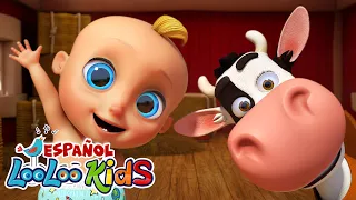 🐄 La Vaca Lola y A Ram Sam Sam | Hora Feliz con Canciones Infantiles de LooLoo Kids 🌈