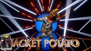 The Masked Singer 2023 Jacket Potato Full Performance Cluefest Week S4E04