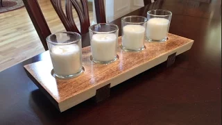 How To Make a Candle Holder