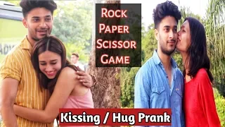 Kissing-Hug Prank On Cute Girls | Rock Paper Scissor Game | By Zia Kamal
