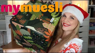 BUNTER MIX! MyMuesli Deluxe Adventskalender 2022 | Unboxing & Verlosung & Rabattcode | Claudis Welt