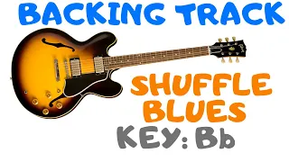 Blues Backing Track - Shuffle Blues in Bb