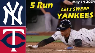 Yankees vs. Twins Game Highlights , May 14 2024 | MLB Season 2024