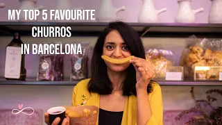 My Top 5 Churros In Barcelona || Where To Find The Best Churros In Barcelona || Infinity Platter