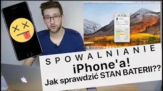 SPOWALNIANIE IPHONÓW PRZEZ APPLE - o co chodzi? Jak sprawdzić stan baterii w iPHONE?