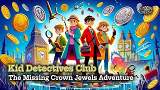 🕵️‍♂️👑 Kid Detectives Club: The Missing Crown Jewels Adventure! 🚴‍♀️🔍| @TimeTravelTales8