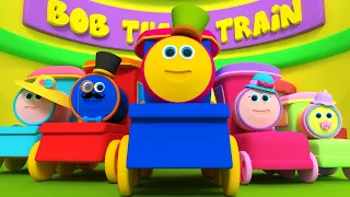 боб поезд | палец семьи | песня для детей | Bob The Train | Finger Family | Nursery Rhyme For Kids