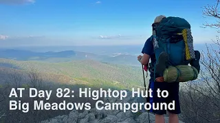 AT Thru Hike Day 82: Hightop Hut to Big Meadows Campground