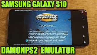 Samsung Galaxy S10 (Exynos) - Tony Hawk's Pro Skater 3 - DamonPS2 v3.1.2 - Test