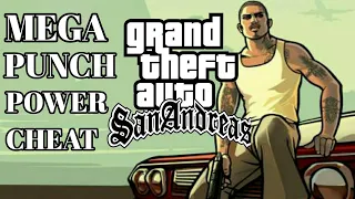 Cheat for mega punch / gta san andraes/ pc/MASTER GAMING