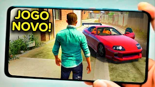 NOVO JOGO GRÁTIS TIPO GTA COM CARROS PARA CELULAR ANDROID (CAR PARKING)