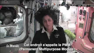 Laboratoires, toilettes, chambres à coucher... visite guidée de l'ISS