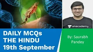19th September | Current Affairs Based Daily MCQs | UPSC CSE/IAS 2020 | Saurabh Pandey