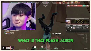PRX Jinggg has had enough of f0rsaken's flash.