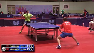 5.СИДОРЕНКО - МЕРЗЛИКИН #RUSSIAN #Championships #tabletennis #настольныйтеннис