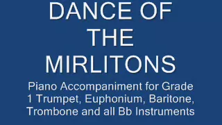 Dance of the Mirlitons for Bb Trumpet, Baritone, Euphonium and Trombone