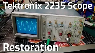 Tektronix 2235 Oscilloscope Restoration