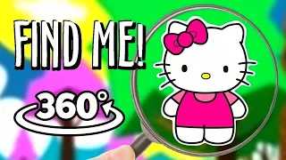 Can You Find Hello Kitty? 360° 4K VR Hide & Seek Challenge