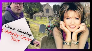 BBC BLUE PETER'S CARON KEATING GRAVE