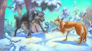 Лисичка- сестричка и серый волк (ловись рыбка большая и маленькая)аудио сказка