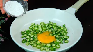 A simple and quick dinner with delicious okra dish, my husband and children really enjoyed eating it