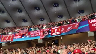 Dua Lipa ONE KISS Kiev LFC FANS champions league final