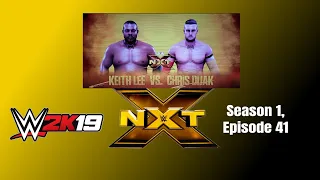 WWE 2K19 My Universe Season 1, Episode 41  (NXT Ep 26)