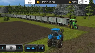 Fs 16 How To Makes Longest Trali || Farming Simulator 16 | Timelapse #fs16