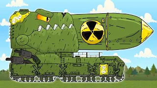 Invincible Monster Hybrid - Cartoons about tanks