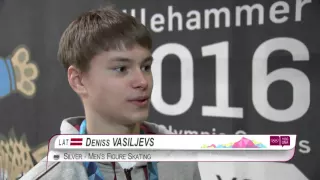 Deniss Vasiļjevs: "1994. gadā mans treneris šeit ieguva olimpisko zeltu"