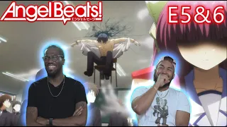 EJECT-O SEAT-O CUZ!! | ANGEL BEATS EPISODE 5 & 6 REACTION