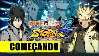 NARUTO SHIPPUDEN UNS 4 - MODO HISTÓRIA! (GAMEPLAY/LIVE)