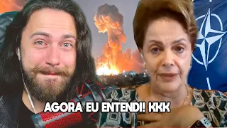 Dilma explicando o que é a OTAN kkkk