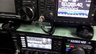 Yaesu FTDX3000 DNR and Icom IC7300 NR