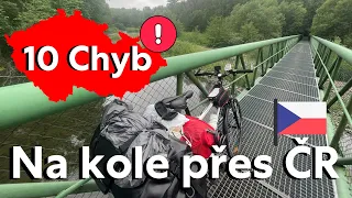 Na kole přes ČR -  10 chyb které nedělejte