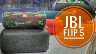 Преносима, водоустойчива, безжична колонка JBL Flip 5