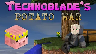 FIRST TIME REACTION to Technoblade's "Skyblock: The Great Potato War"